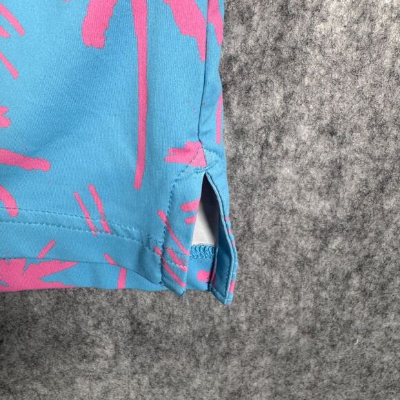 Chubbies Shirt Mens Size Medium Blue Short Sleeve Polo The Weekend Has Arrived - Picture 6 of 10